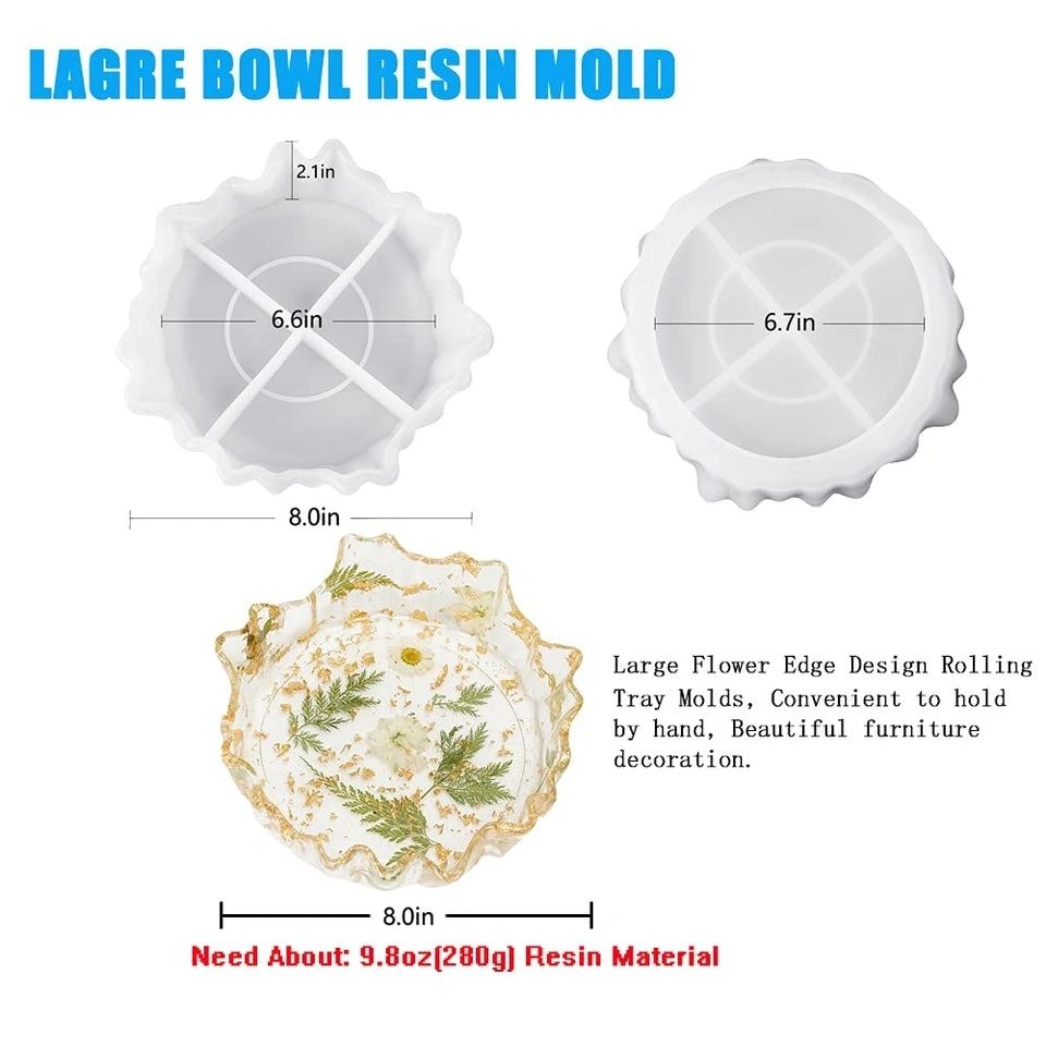 Silicone Mould Irregular Bowl