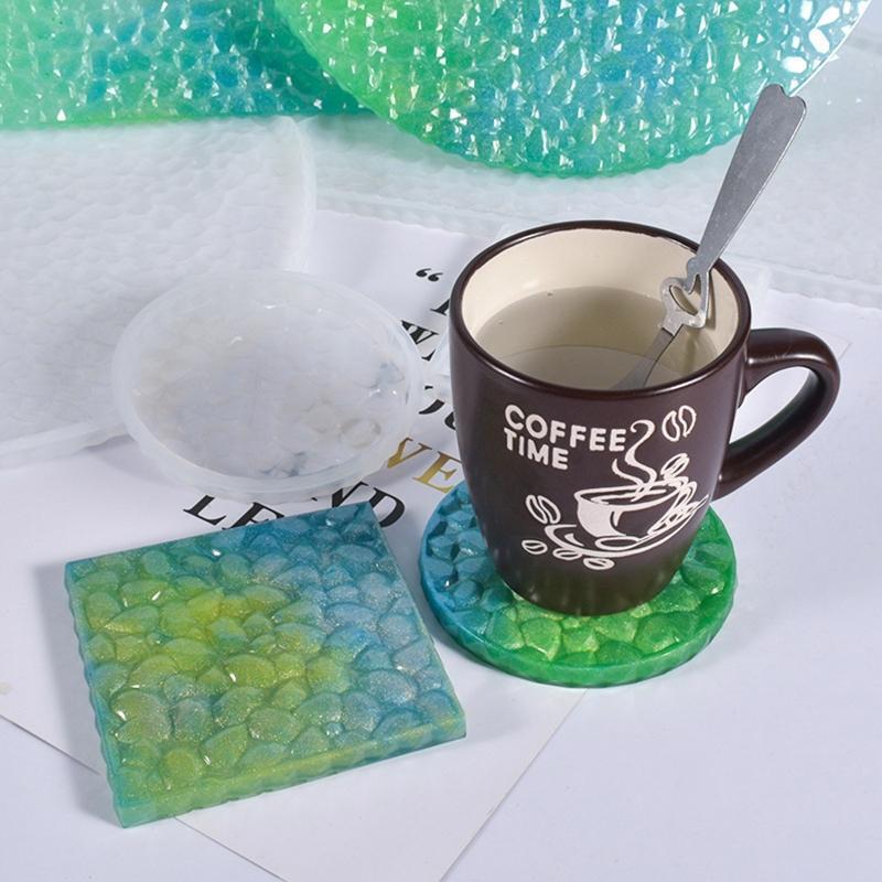 Silicone Mould Druzy Coaster