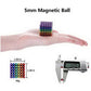 Magnet Trending Balls 216 Pieces 6X6 Cube of 6 Colors 5mm Balls- Explore The Creative World, Stress Relief for Jewellery Making, Beading, and Art Crafts with Steel Protection