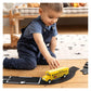 Shinsei Pull Back School Bus