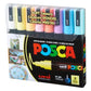 Uniball Posca Paint Marker Soft Color PC-5M Medium Set 8pc