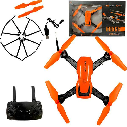 Foldable Drone Flying Aircraft - Professional HD Camera with WiFi Connectivity, Intuitive App Control, 2.4GHz Technology, Thrilling 360-Degree Aerial Rolls