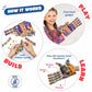Smartivity Robotic Mechanical Hand Toy for Kids 8-14 Years Old | Best Birthday Gifts for Boys & Girls | DIY STEM Educational Science Toys for Kids Wooden Construction Game