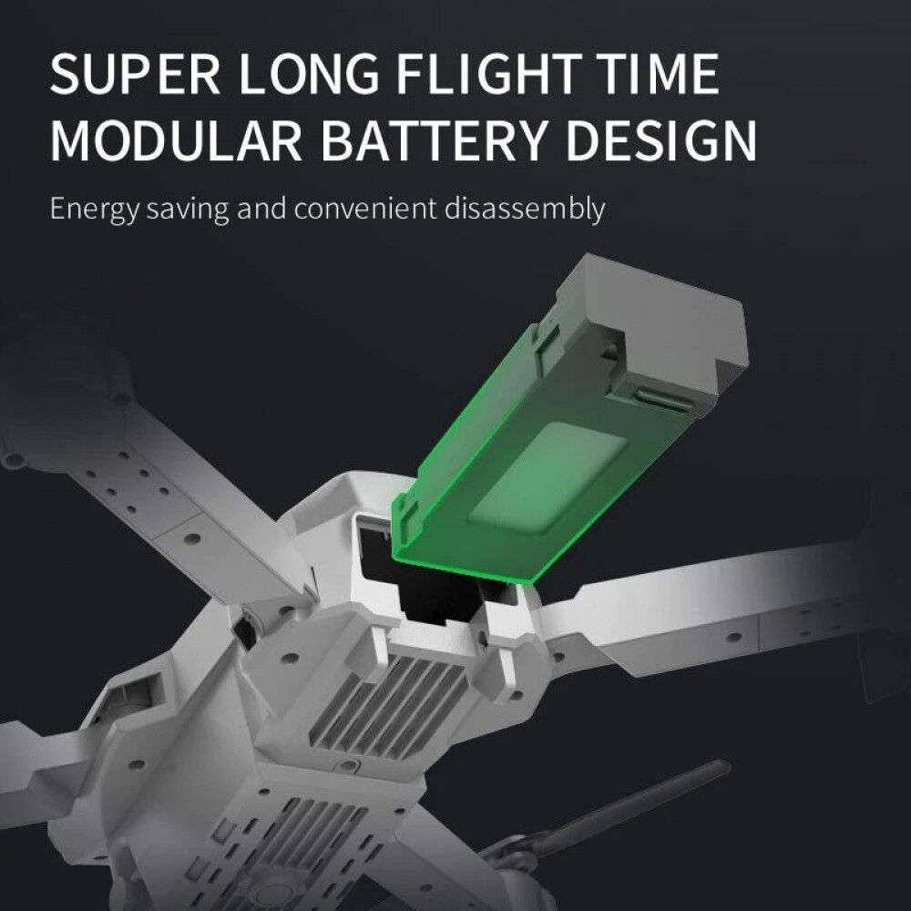 E88 Pro Drone with 4K Camera, WiFi FPV 1080P HD Dual Foldable RC Quadcopter Altitude Hold, Headless Mode, Visual Positioning