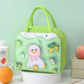 3D Cartoon Printed Lunch Box Bag Aluminum Foil Thermal Lunch Bags Insulation Waterproof Lunch Box Assorted desing (1 Pcs)