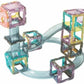 Magnetic Marble Roller 109 Pcs Light-Music-Electric Magnetic Tiles Building Blocks for Kids | 3D Educational STEM Puzzle Building Set for Kids Boys Girls