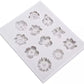 Silicone Mould 11 Cavity Flower Fondant