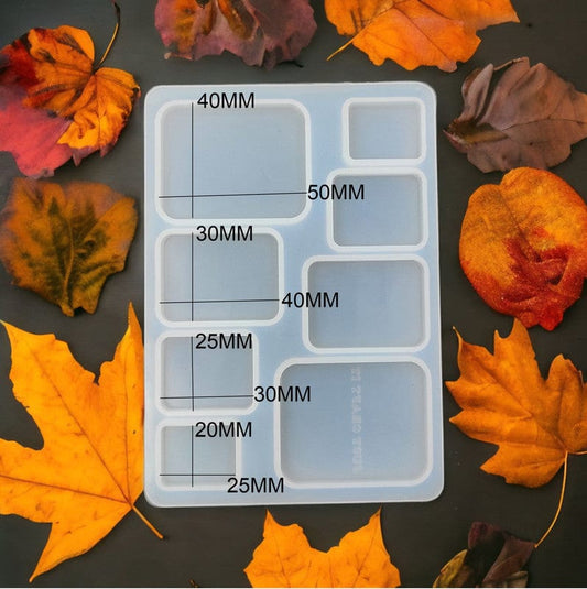 Silicone Mould 8 Cavity Rectangle
