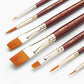 Camlin Camel Synthetic Gold Brushes Round - Series 66 & Flat - Series 67