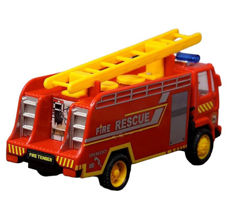 Centy Fire Tender Truck Toy for Kids Made of Non Toxic Plastic Pull Back Action