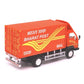 Centy Toys Panther Post Office- Bharat Post - Red Colour Truck Red with 2 Tail Doors That Open- Pull Back Action - Realistic Details