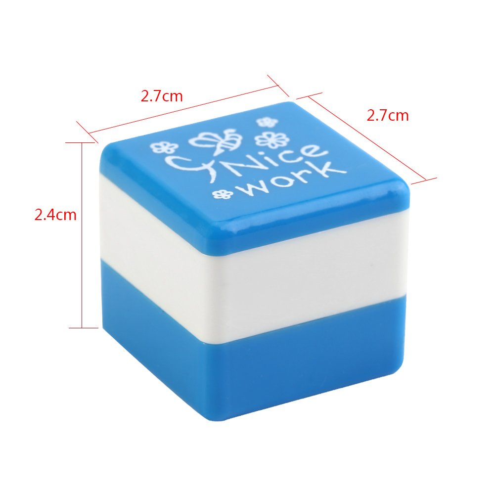 Creative Self Inking DIY Stamp Cute Motivation Diary Stamps DIY Praise for Teacher