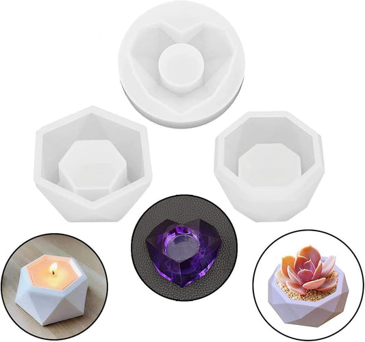 Silicone Mould Tea Light Holder / Planter