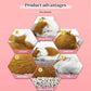 Cute Sleeping Cat Plush Toy with Meow Sound, Gift for Kids Car Dashboard Accessories White