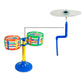 Avis Jazz Drum Set Junior Musical Band Instruments with 2 Drums 1 Dish & Sticks for Kids