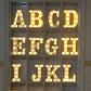 Marquee Alphabet Shaped Led Light - Asthetic Decorations Letter Light for Romantic Gift, Diwali Decoration Item, Night Light Lamp and Wall Lamp