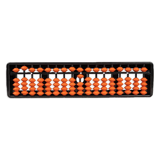 Ratna's Educational Abacus 17 Rod Brown Color Abacus Tool for Kids to Enhance Their Counting Skills and Mathematics Multicolor
