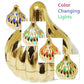 Colour Changing Ganpati Modak Shaped LED Light Multicolour Golden -Set of 6pcs
