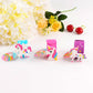 Unicorn Slap Bracelets Silicone Animal Snap Wristbands Birthday Party For Girls Gifts Favors