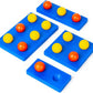 Ratna's Marble Challenge Strategy 2 Players Board Game for Kids & Adults