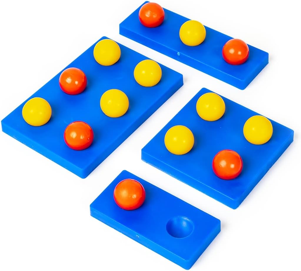 Ratna's Marble Challenge Strategy 2 Players Board Game for Kids & Adults