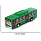 Centy Low Floor Bus Toy Pull Back Action & Realistic Design Miniature Plastic Vehicle Toys Multicolor