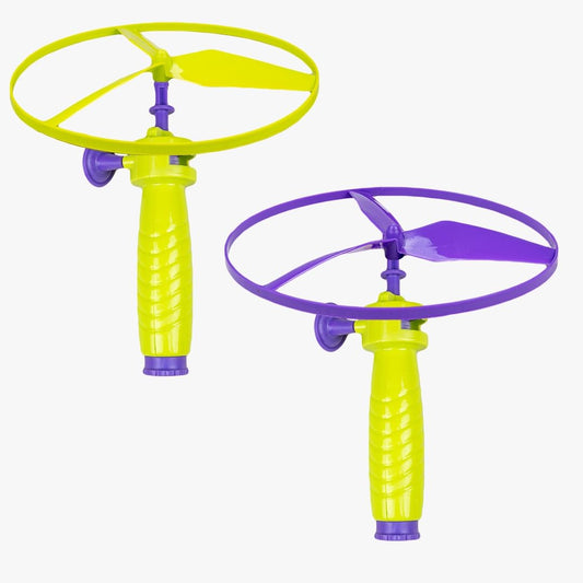 Ratna's Air Spinner Flies Upto 40 Feet High Spinnig Flying Toy for Outdoor Play for Kids