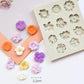 Silicone Mould 11 Cavity Flower Fondant