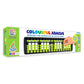 Ratna's Colourful Abacus 17 Rod Tool for Kids Enhance Counting Skills and Mathematics Educational Toy (Multicolor)
