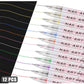 3D Nail Art Pens Set Nail Art Drawing Pen Nail Art Pens Manicure Polish Tools for Painting Nails DIY Nail Art Beauty 12 Colors 0.5mm