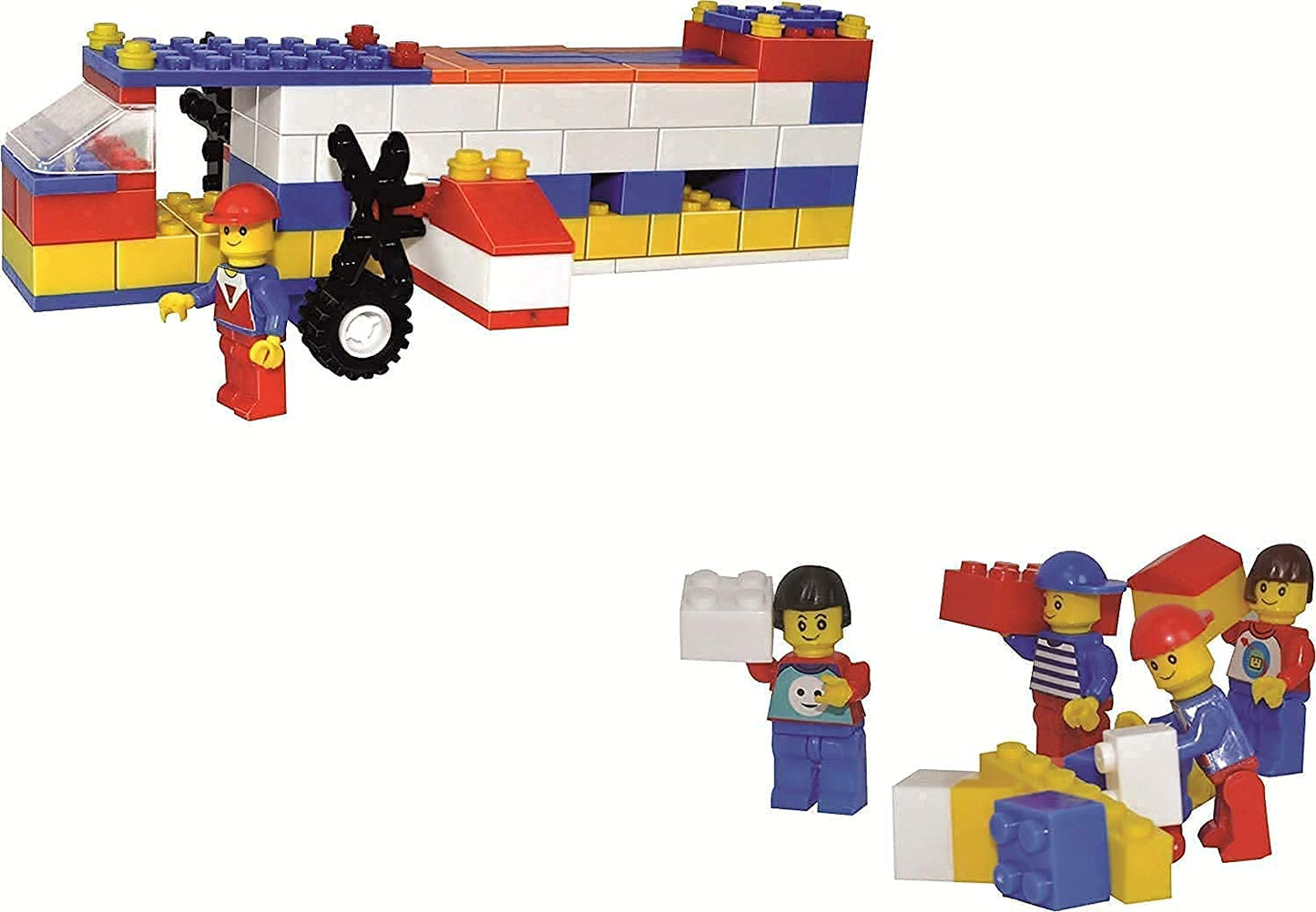 Maharaja Jumbo Architect 900+ Pcs Interlocking Building Blocks Toys & Games for Kids