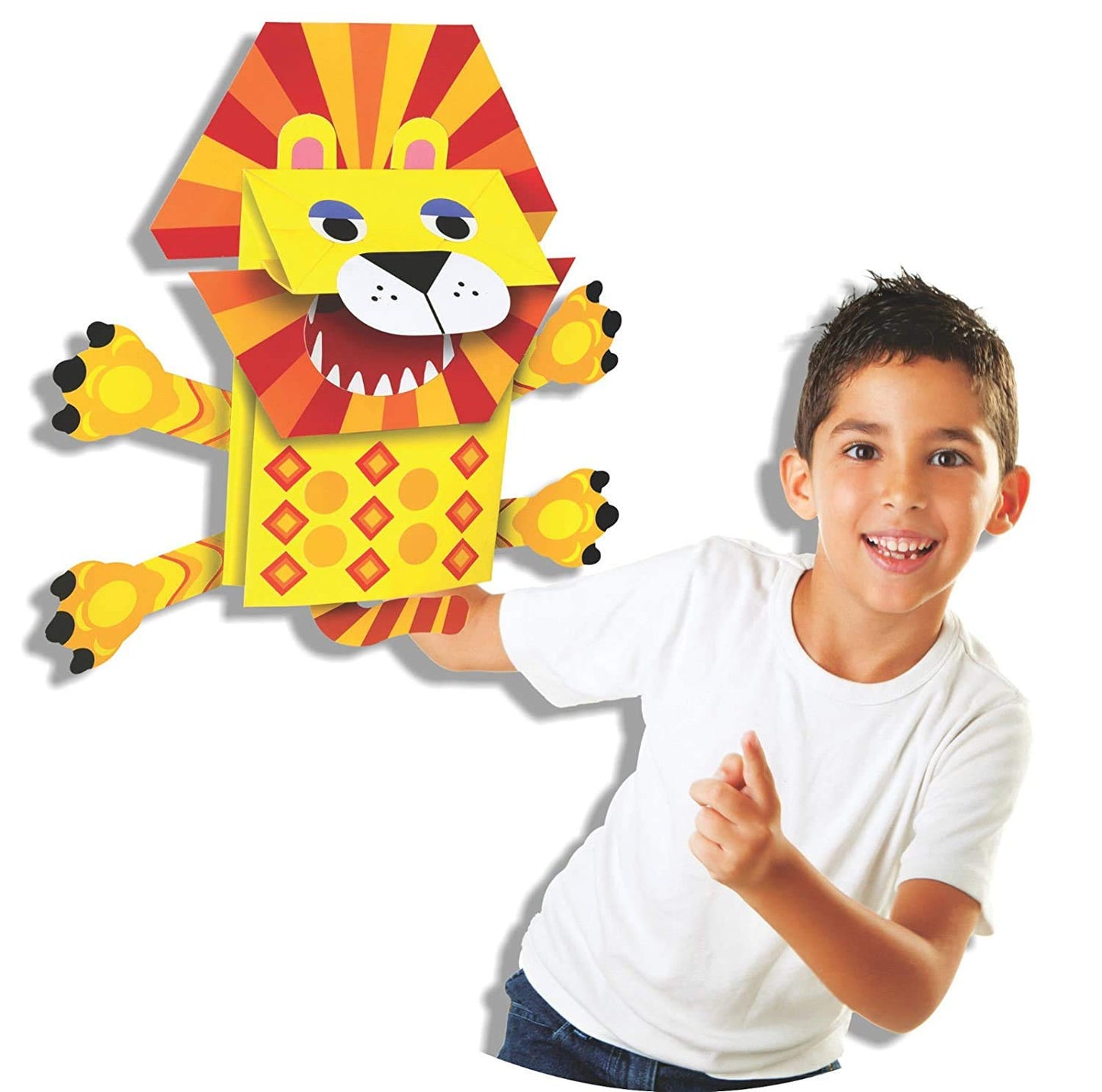 Happy Kidz My Paper Bag Puppets -Craft Your own Puppet and Stories
