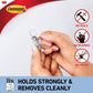 3M Command Small Clear Wire Wall Hooks, Up To 225Gms, Holds Strongly, Reusable, Adhesive Hooks For Wall, Multi-Surface Damage Free Hooks For Hanging Transparent, 3Hooks, 4 Strips - Plastic