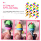 Cone Mini 3D Food Erasers Small Eraser Eggs Pencils for Kids Food TPR Accessories Pencil Portable Pencil Erasers ice Cream Student Dessert Puzzle Kids Toys