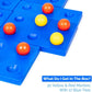 Ratna's Marble Challenge Strategy 2 Players Board Game for Kids & Adults