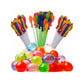Colorful Kid'S Plastic No Need To Tie Knots Holi Magic Water Balloons ||Time Saving Very Quickly Fills ||Games Swimming Pool Outdoor Fun Magic Water Balloons (111 Balloons, Multicolored)