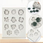 Silicone Mould 11 Cavity Flower Fondant