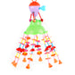 Ratna's Merry go Round for Infants no.11, Attachable to Cradle or Window, Soothing Music and Various Shapes for Developing Imagination and Thinking Skills (Multicolor)