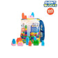Ratna's Giant Blocks Big Building Bag with Big Building Blocks, Building Toys for Toddlers - 100 Pieces