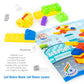 Ratna's Sky Fighter Junior Colorful Interlocking Blocks 60 pcs for Kids Ages 3+ to Create Fighter Planes & Rule The Sky