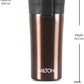 Milton Coffee Mug Thermosteel Hot or Cold Insulated Flask, 300 ml, Peach | Leak Proof | Rust Proof | Tea Mug | Soup Flask | Juice Mug | Water Flask | Easy Grip | Easy to Carry