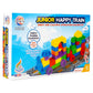 Ratna's Happy Train Junior Construction Set with Bright & Colourful Interlocking Building Blocks 60 pcs for Kids Ages 3+