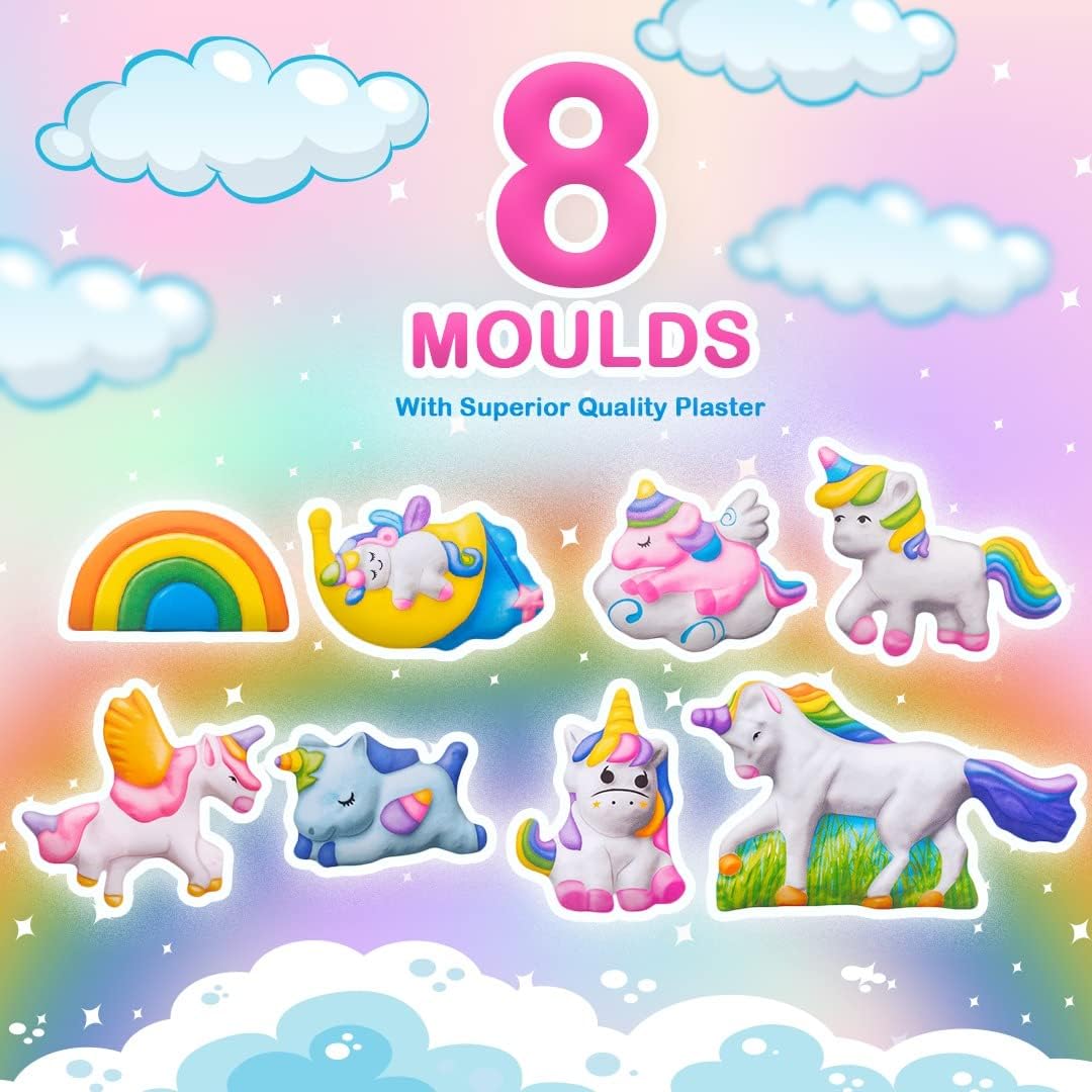 RATNA'S Mould & Paint Unicorn DIY Kit