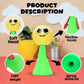 Jumping Toy for Kids Return Gift Items Emoticon Popper Spring Launchers Bouncy Party Favours and Goodie Bag Fillers for Kids Toddlers 12 Pc's