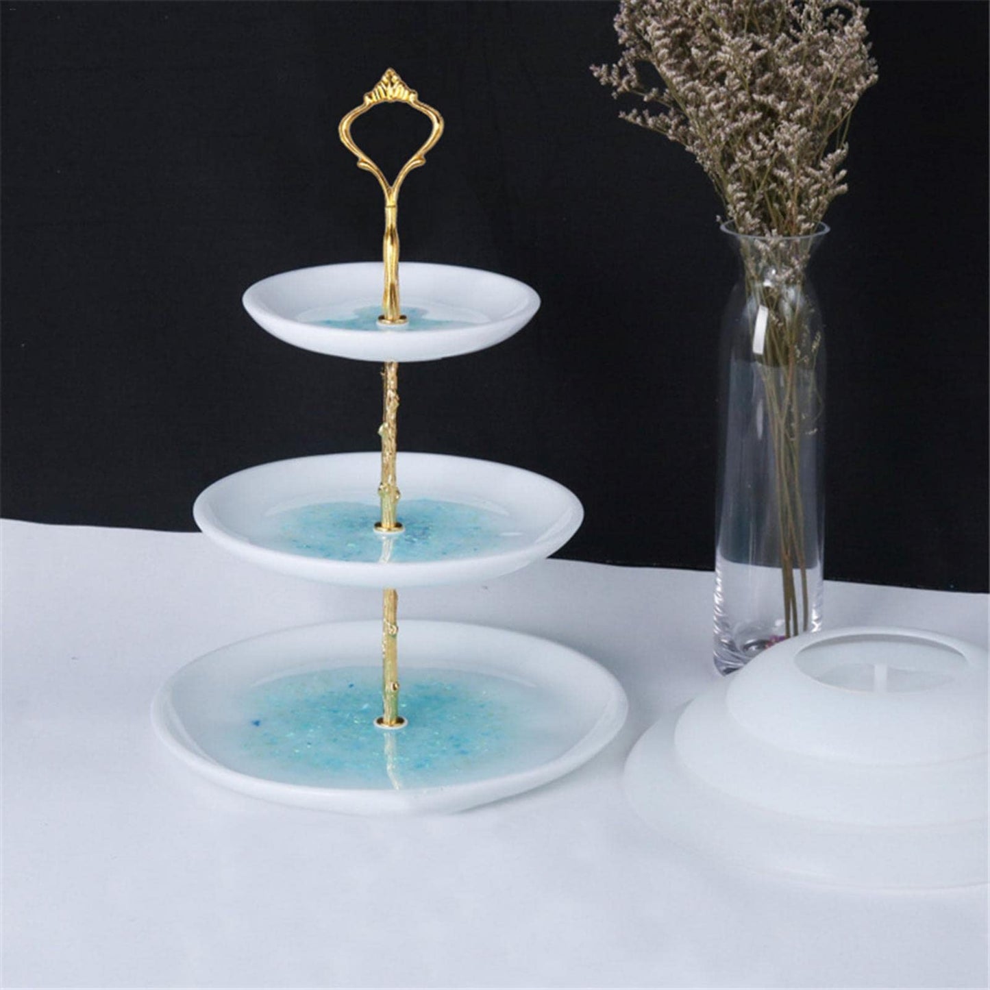 Silicone Mould 3 Tier Cake With Stand