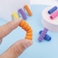 8Pcs Foam Pencil Grips Soft Cushioned Foam Aid Pen Holder