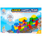 Ratna's Happy Train Junior Construction Set with Bright & Colourful Interlocking Building Blocks 60 pcs for Kids Ages 3+