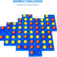 Ratna's Marble Challenge Strategy 2 Players Board Game for Kids & Adults