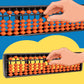 Ratna's Educational Abacus 17 Rod Brown Color Abacus Tool for Kids to Enhance Their Counting Skills and Mathematics Multicolor