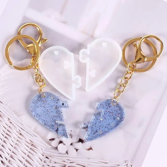Silicone Mould Heart Puzzle